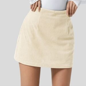 Halara Corduroy Mini Skort NWT SzL